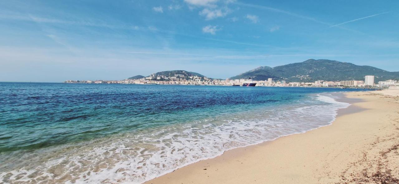 Magnifique Appartement Avec Balcon Vue Mer A L'Entree D'Ajaccio Ajaccio  Eksteriør billede