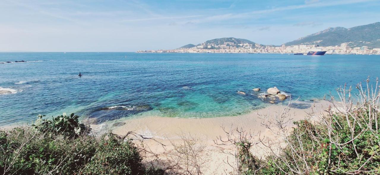 Magnifique Appartement Avec Balcon Vue Mer A L'Entree D'Ajaccio Ajaccio  Eksteriør billede